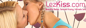 LezKiss.com Beautiful Babes Sensual Kissing Intimate Sex