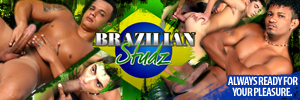 Watch more hardcore muscular and hung Brazilian guys