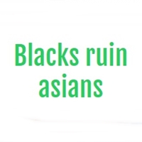 Blacks ruin asians