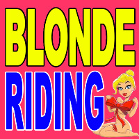 Blonde Riding