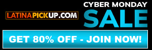 CYBER MONDAY! TAP TO LOCK IN 80% OFF - LATINA PICK UPS