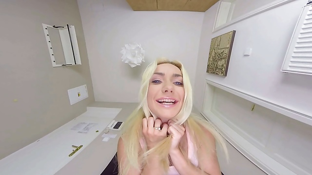 180stupňové sezení na obličeji s roztomilou Victorií